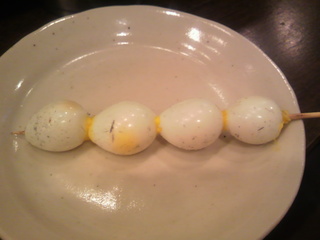 うずら半熟たまご