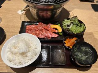 カルビ定食