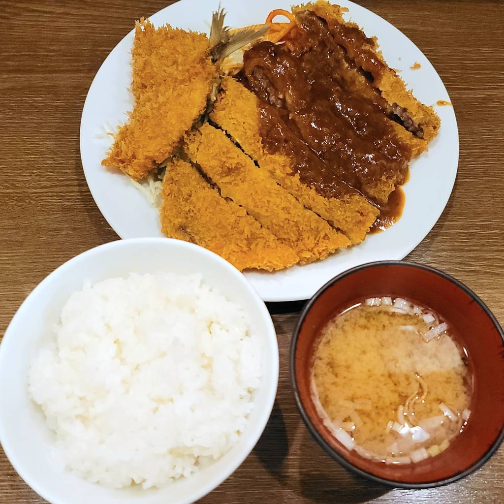 ビーフかつ定食