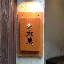 鮨 水魚 地図 写真 西中洲 春吉 寿司屋 ぐるなび