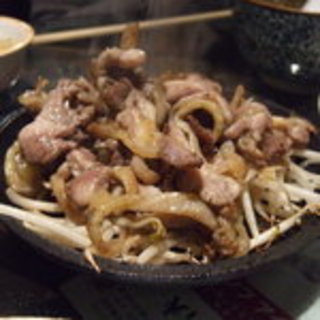 宮崎地鶏の網焼き