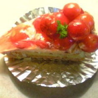 さくらんぼのタルト