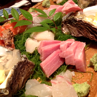 刺身盛り合わせ