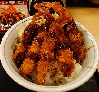 海老フライ丼