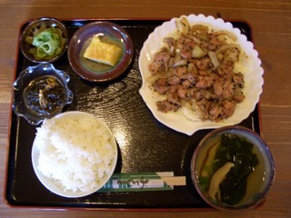 チキンハーブ焼き定食