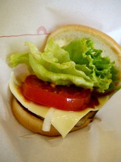 モーニング野菜チーズバーガー