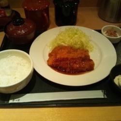 とんかつがんこ 難波店 地図 写真 なんば 難波 食堂 定食 ぐるなび