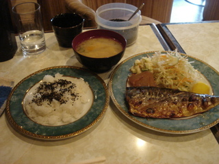 さばの塩焼き定食