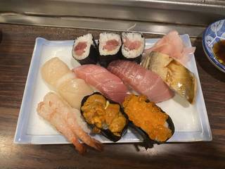 特上江戸前寿司握り