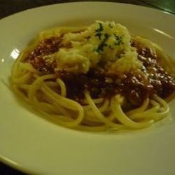 モッツァレラチーズ＆トマトソーススパゲティ