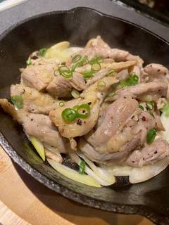 セセリの鉄板ペッパー焼き