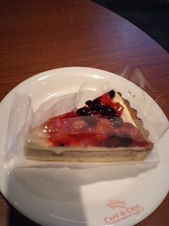 ダブルベリーのタルト