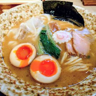 鴨白湯そば　極み