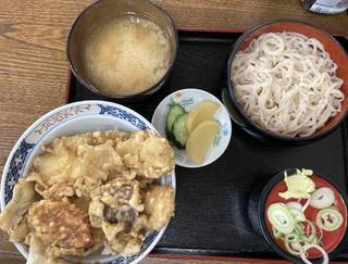 イカ天丼セット