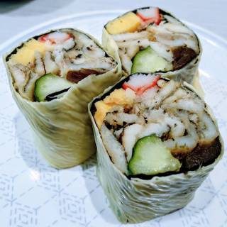 たっぷり穴子の湯葉巻き