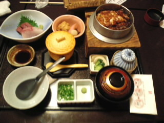 うなぎ釜飯御膳