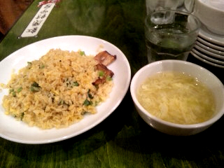 豚バラ青菜チャーハン