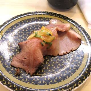 ローストビーフネギ味噌焼き