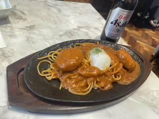 元祖カニコロッケスパゲッティ