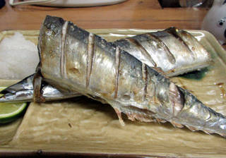 秋刀魚の塩焼き