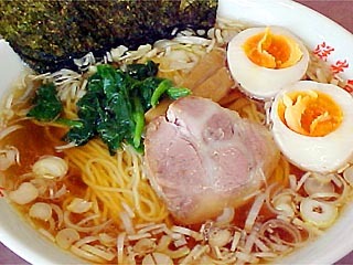 ラーメン　味付玉子付き