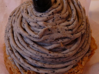 黒豆のモンブラン