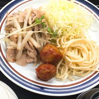 豚とじゃがいもの炒め物