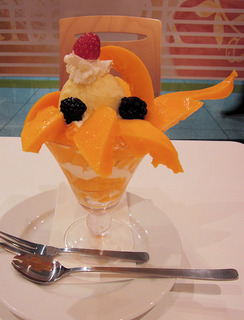 パパイヤパフェ