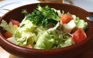 有機野菜のサラダ