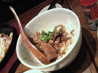 ミニぼっかけ丼