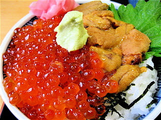 うにいくら丼