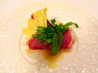 はちみつ風味の鴨のスモーク