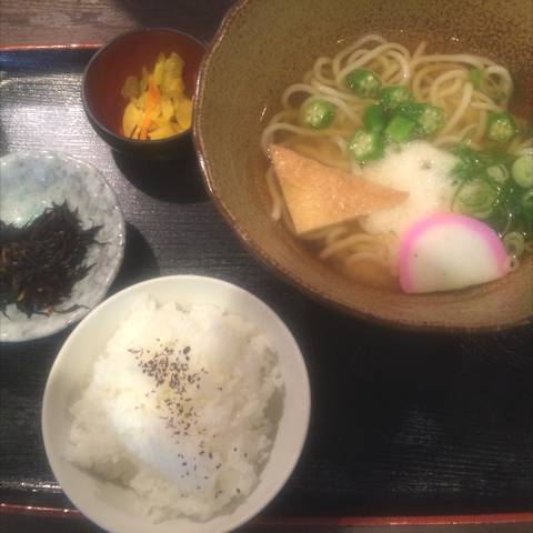 日替わりうどん定食
