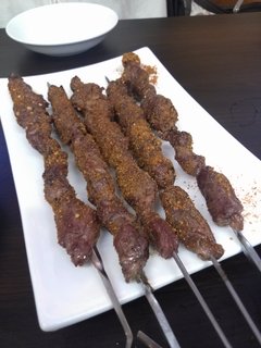 羊肉の串焼き
