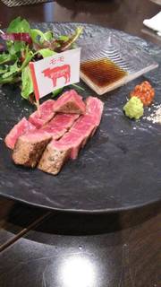 熟成和牛のステーキ