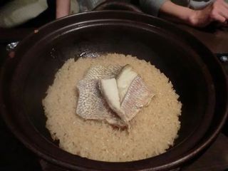 土鍋鯛飯