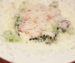 北海道中札内鶏の”白雪”シーザーサラダ