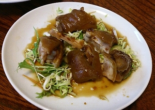 豚足の味付け