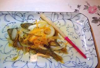 豆アジの南蛮漬け