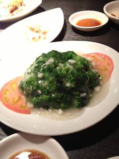 ブロッコリーのニンニクあんかけ