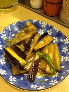 ナスの味噌炒め