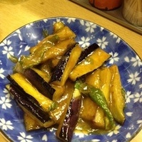 ナスの味噌炒め