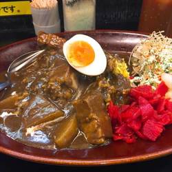 黒いカレー