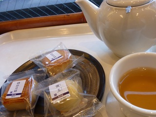 月餅と中国茶セット
