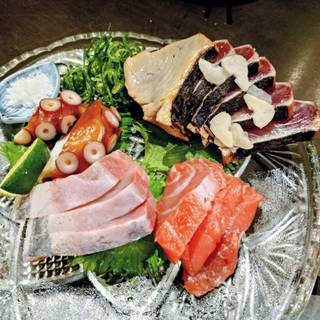 本日の造り盛合せ