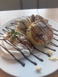 チョコパンケーキ