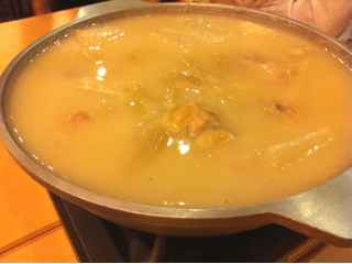 軍鶏スープ炊き