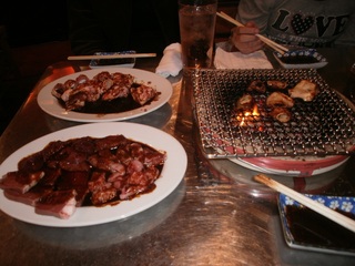 牛白ホルモン　カシラ　レバー　ヤワナンコツ　コブクロ