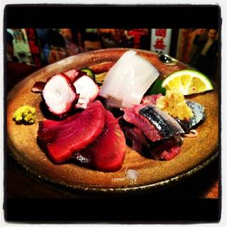 刺身盛り合わせ