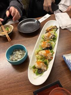 牡蠣のカルパッチョ